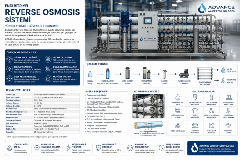 Umkehrosmoseanlage – technische Systemdarstellung
