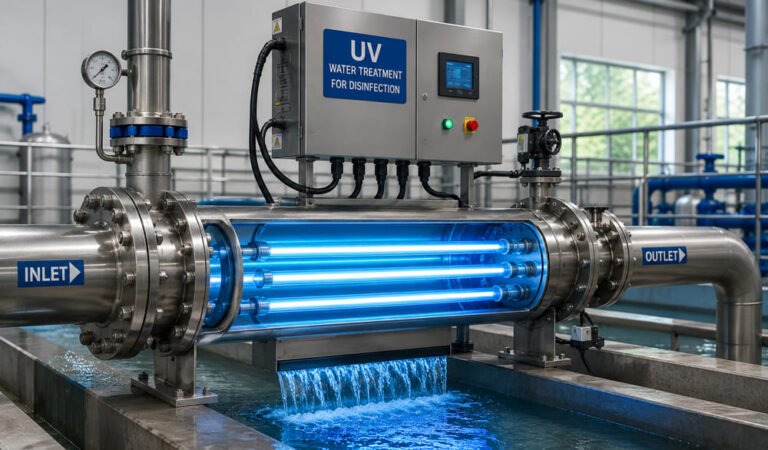 UV-Desinfektionssysteme – technische Systemdarstellung