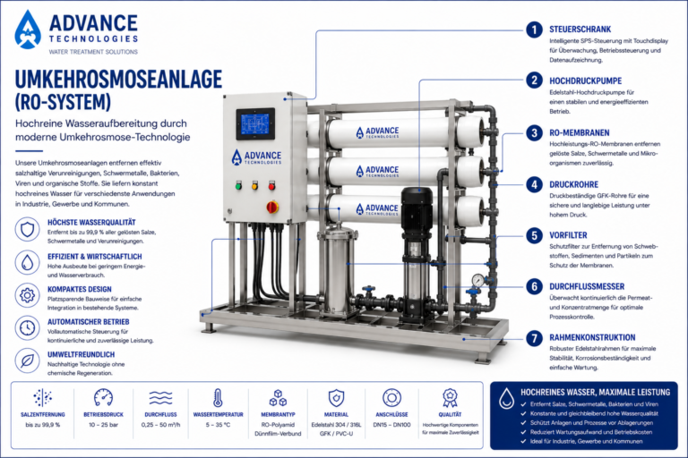 Sandfilter zur Wasserreinigung